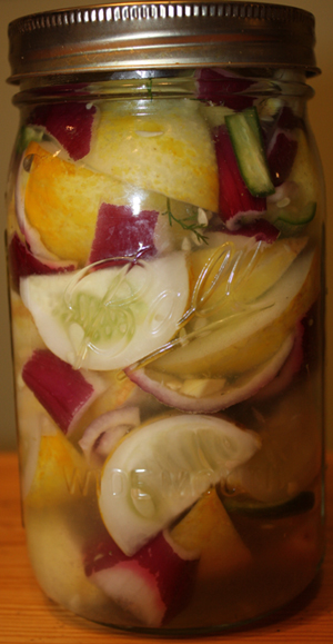 lemon cuke pickles