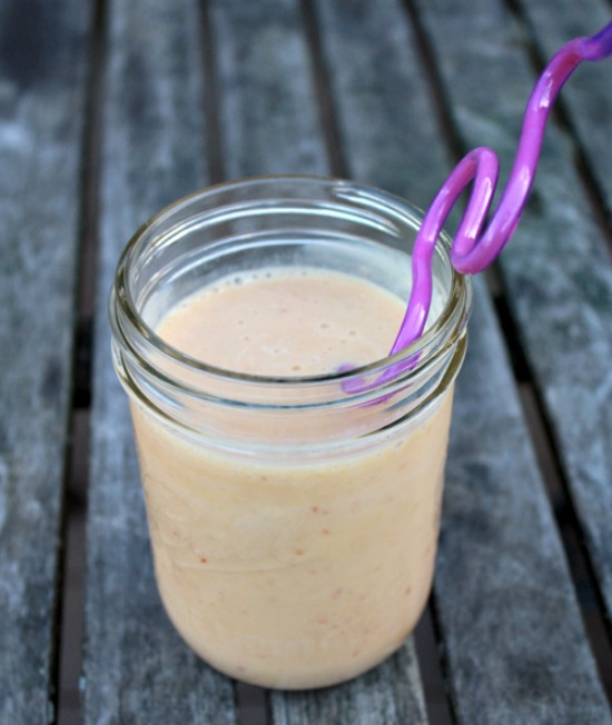 nectarine smoothie | healthy green kitchen nectarine smoothie | www.healthygreenkitchen.com