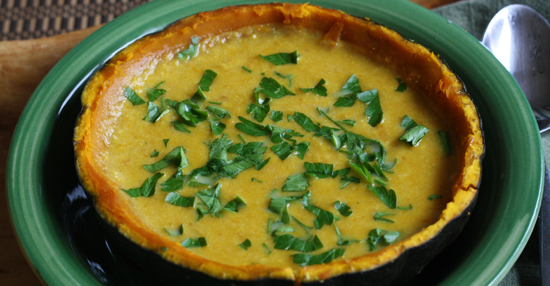 Squash soup.
