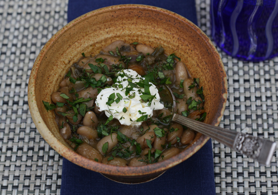 white bean stew | www.healthygreenkitchen.com