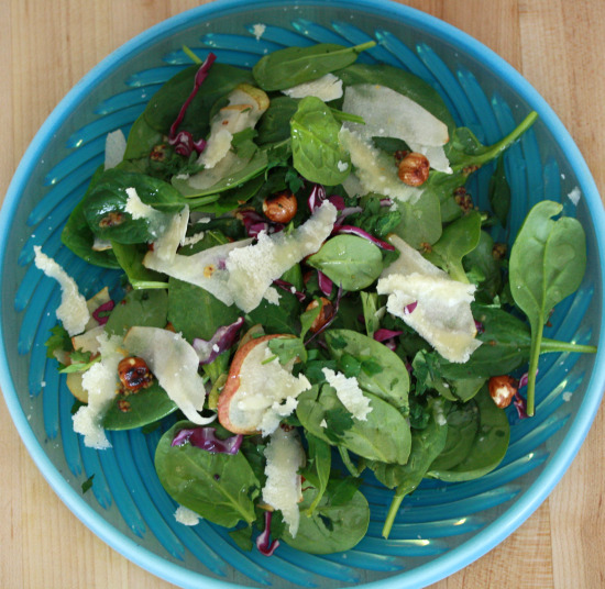 spinachsaladabove spinachsaladabove