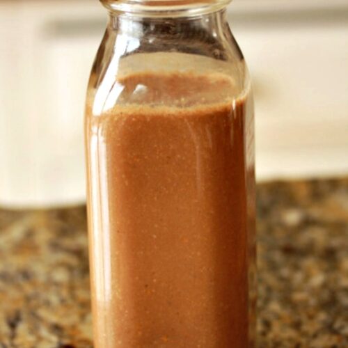raw chocolate smoothie | healthy green kitchen