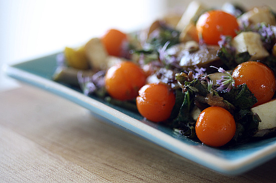 anise hyssop salad