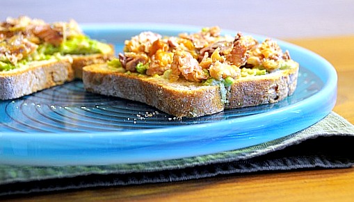 sardine avo sandwich 1 Avocado Sardine Sandwich