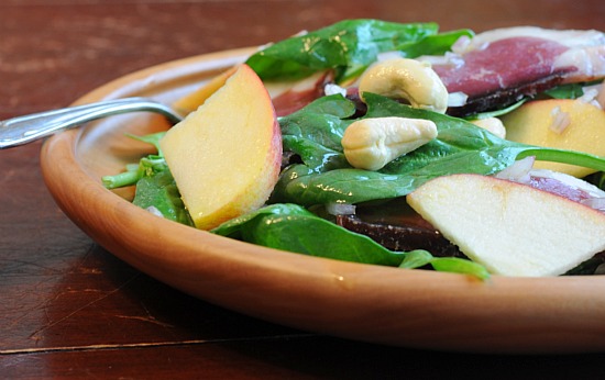 prosciutto salad 2 homemade duck prosciutto