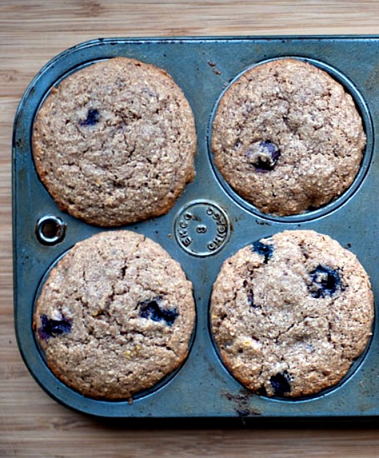 gluten free blueberry muffins