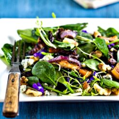 baby spinach salad