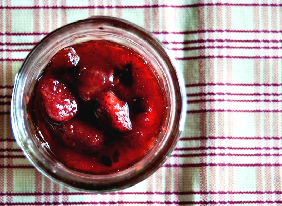 preserved strawberries