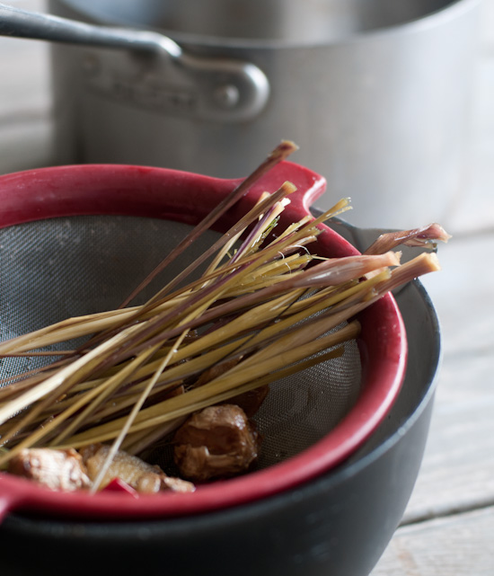 strained lemongrass