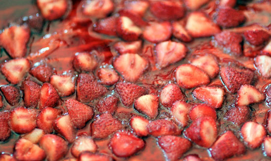 strawberry agua fresca | healthy green kitchen roasted strawberry agua fresca | healthy green kitchen