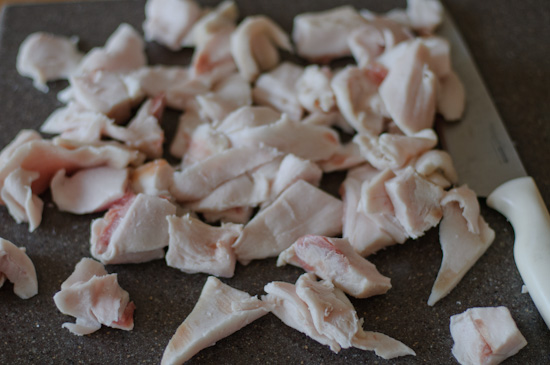 Rendering lard from Healthy Green Kitchen