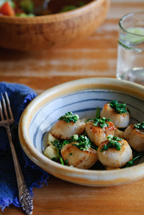 Scallops with Gremolata | Healthy Green Kitchen