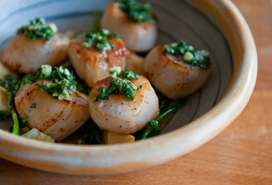 Scallops with Gremolata | Healthy Green Kitchen