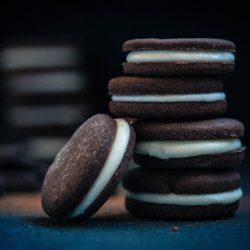 Homemade Oreos.