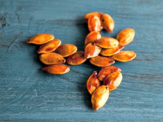 candied pumpkin seeds
