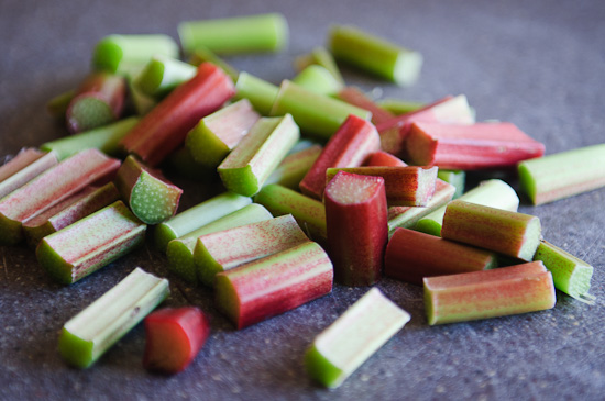 rhubarb cut rhubarb | healthy green kitchen