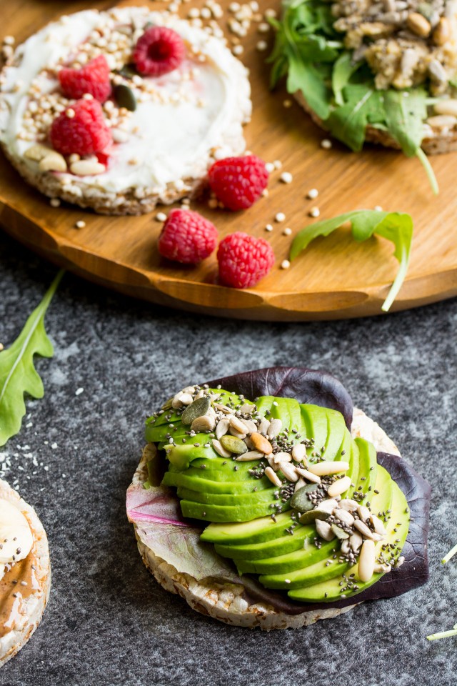 Are you looking for a healthy snack recipe? You know for those times when you just need something FAST, but you don't want to reach for the bag of chips? Enter my healthy ricecake snacks! These little ricecakes are given the most delicious, exciting toppings, you'll never be stuck for a quick, easy, healthy snack again!